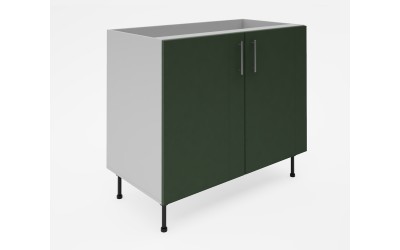 Долен кухненски шкаф Лукс мат М6 - 100 см - MDF Супер мат маслина