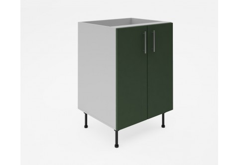 Долен кухненски шкаф Лукс мат М6 - 60 см - MDF Супер мат маслина