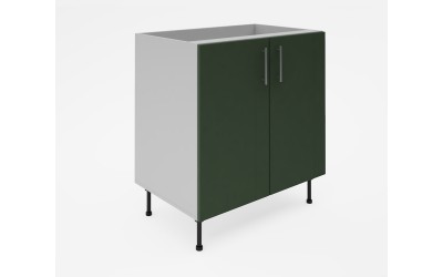 Долен кухненски шкаф Лукс мат М6 - 80 см - MDF Супер мат маслина
