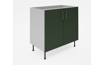 Долен кухненски шкаф Лукс мат М6 - 90 см - MDF Супер мат маслина