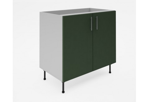 Долен кухненски шкаф Лукс мат М6 - 90 см - MDF Супер мат маслина