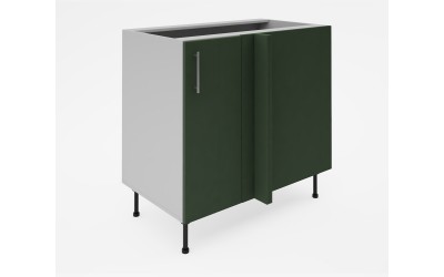 Долен кухненски шкаф Лукс мат М7 - 95 см - MDF Супер мат маслина