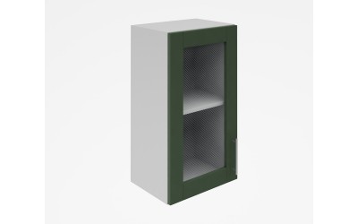 Горен кухненски шкаф Лукс мат М17 - 40 см - MDF Супер мат маслина
