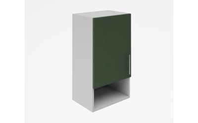 Горен кухненски шкаф Лукс мат М18 - 40 см - MDF Супер мат маслина