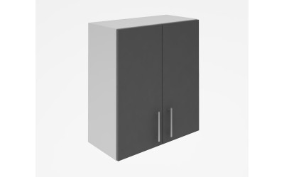 Горен кухненски шкаф Лукс мат М28 - 60 см - MDF Супер мат сиво