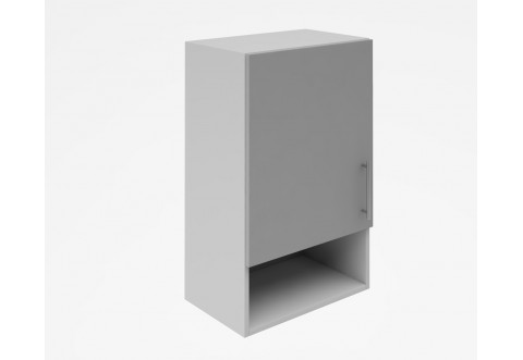 Горен кухненски шкаф Лукс мат М18 - 45 см - MDF Супер мат светлосиво Горен кухненски шкаф Лукс мат М18 - 45 см - MDF Супер мат светлосиво