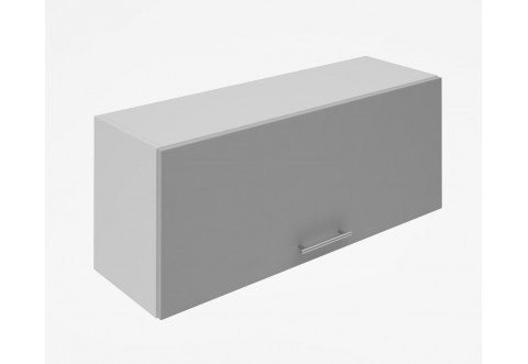 Горен кухненски шкаф Лукс мат М26 - 90 см - MDF Супер мат светлосиво Горен кухненски шкаф Лукс мат М26 - 90 см - MDF Супер мат светлосиво