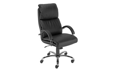 Директорски стол Nadir Steel V - Черен