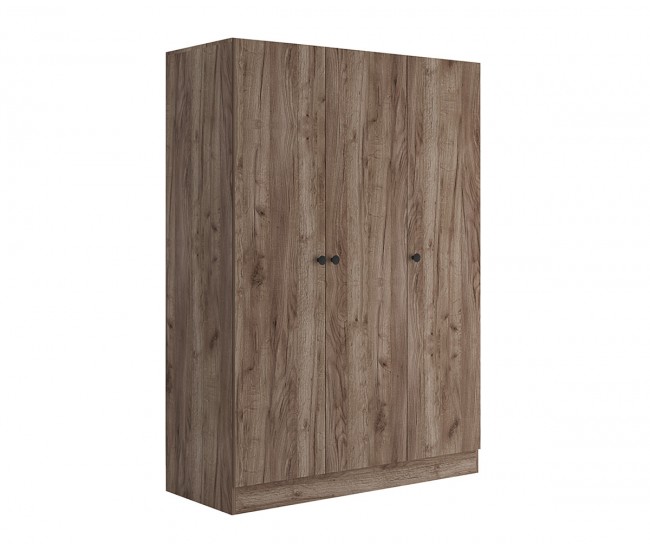 Трикрилен гардероб Мареа 2 - Табако крафт Трикрилен гардероб Мареа 2 - Табако крафт