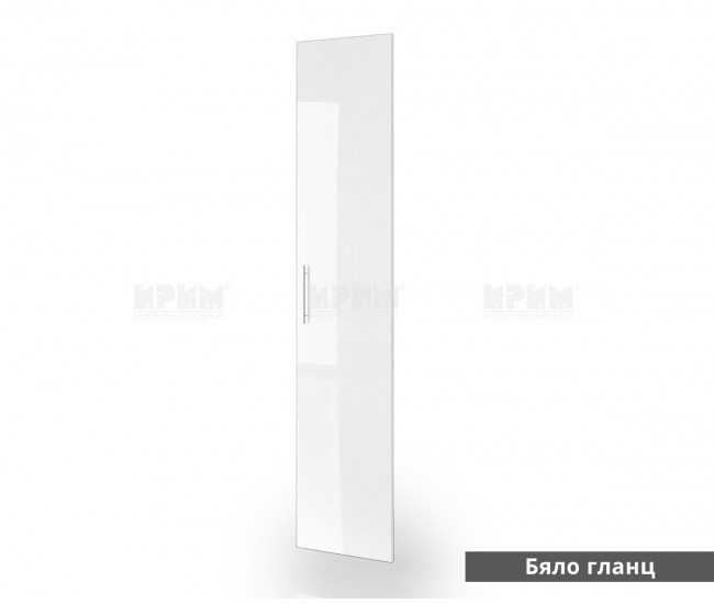 Врата от система за дрешник Dress - MDF Бял гланц Врата от система за дрешник Dress - MDF Бял гланц