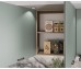 Кухня с остров Сити 9126 MDF Олив мат/Сонома арвен