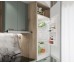Кухня с остров Сити 9126 MDF Олив мат/Сонома арвен