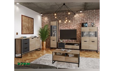 Модулна секция за хол Сити 6062